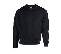 (XXL, Black) Gildan Mens Heavy Blend Sweatshirt