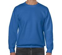 GILDAN Men's Heavy Blend Sweatshirt Round Neck Plain Jumper Pullover Casual TOP