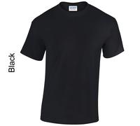 Gildan Mens Heavy Cotton Adult T-Shirt Plain Short Sleeve Tshirts Multi Pack