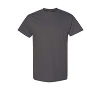 Gildan Men's Heavy Cotton Short Sleeve T-Shirt in Dark Grey | Size: Medium Gildan Dark Grey M