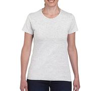 Gildan Mens Heavy Cotton Short Sleeve T-Shirt (L) (Ash Grey)