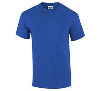 (L, Cobalt Blue) Gildan Mens Heavy Cotton Short Sleeve T-Shirt