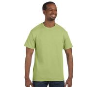 (L, Kiwi) Gildan Mens Heavy Cotton Short Sleeve T-Shirt