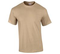 Gildan Mens Heavy Cotton Short Sleeve T-Shirt (L) (Old Gold)