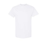 (3XL, White) Gildan Mens Heavy Cotton Short Sleeve T-Shirt (Pack Of 5)