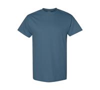 (M, Indigo Blue) Gildan Mens Heavy Cotton Short Sleeve T-Shirt (Pack Of 5)