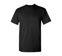(4XL, Black) Gildan Mens Heavy Cotton Short Sleeve T-Shirt (Pack Of 5)