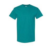 (S, Antique Jade Dome) Gildan Mens Heavy Cotton Short Sleeve T-Shirt (Pack Of 5)