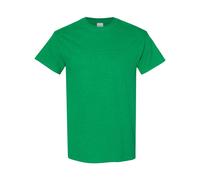 (M, Antique Irish Green) Gildan Mens Heavy Cotton Short Sleeve T-Shirt (Pack Of 5)