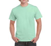 Gildan Mens Heavy Cotton Short Sleeve T-Shirt (XL, Mint Green)