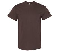 Gildan Men's Heavy Cotton Short-Sleeved T-Shirt - Chocolate - XL