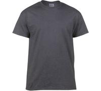 Gildan Men's Heavy Cotton Short-Sleeved T-Shirt in Dark Grey | Size: 2XL Gildan Dark Grey 2XL