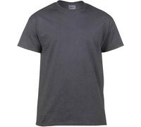 Gildan Men's Heavy Cotton Short-Sleeved T-Shirt in Dark Grey | Size: 3XL Gildan Dark Grey 3XL