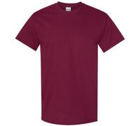 Gildan Men's Heavy Cotton Short-Sleeved T-Shirt in Maroon | Size: Medium Gildan Maroon M