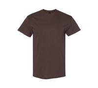 (3XL, Dark Chocolate) Gildan Mens Heavy Cotton T-Shirt