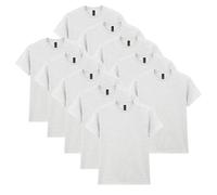 GILDAN Men's, Heavy Cotton T-shirt, Style G5000, Ash Grey, M