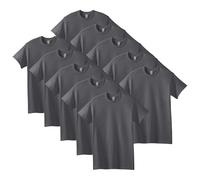 GILDAN Men's, Heavy Cotton T-shirt, Style G5000, Charcoal, M