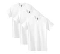 Gildan Men's Heavy Cotton T-Shirt, Style G5000, Multipack, White (Pack of 3), 3XL