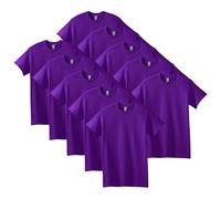 GILDAN Men's, Heavy Cotton T-shirt, Style G5000, Purple, L