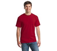 Gildan Men's Heavy Cotton Tee, Antique Cherry Red, XL