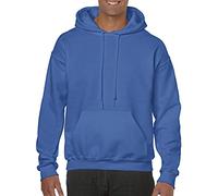 Gildan Men's Heavy Hooded Sweatshirt, Royal Blue, 3XL