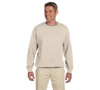Gildan Men's Heavyweight Waistband Sweatshirt, Sand, 2XL