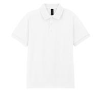 (3XL, White) Gildan Mens Jersey Polo Shirt
