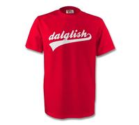 Gildan Men's Kenny Dalglish Liverpool Signature Tee (red) in Red | Size: Medium Gildan Red M