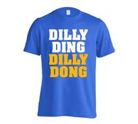 Gildan Men's Leicester Claudio Ranieri Dilly Ding T-Shirt (Blue) in Blue | Size: 2XL Gildan Blue 2XL