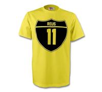 Gildan Men's Marco Reus Borussia Dortmund Crest Tee (yellow) in Yellow | Size: 2XL Gildan Yellow 2XL