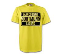 Gildan Men's Marco Reus Borussia Dortmund Legend Tee (yellow) in Yellow | Size: 2XL Gildan Yellow 2XL