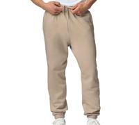 Gildan Men's Midweight Pocket Jogging Bottoms in Light Sand | Size: Medium Gildan Light Sand M