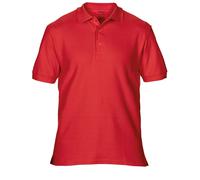 (3XL, Red) Gildan Mens Premium Cotton Sport Double Pique Polo Shirt