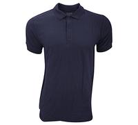 Gildan Mens Premium Cotton Sport Double Pique Polo Shirt (S) (Navy)