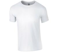 Gildan Men's Ringspun Cotton Soft Touch T-Shirt in White | Size: 5XL Gildan White 5XL