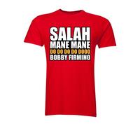 Gildan Men's Salah Mane Mane Liverpool T-Shirt (Red) in Red | Size: 2XL Gildan Red 2XL