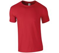 (3XL, Red) Gildan Mens Short Sleeve Soft-Style T-Shirt
