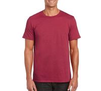 (2XL, Antique Cherry Red) Gildan Mens Short Sleeve Soft-Style T-Shirt
