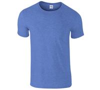 Gildan Mens Short Sleeve Soft-Style T-Shirt (2XL) (Heather Royal)
