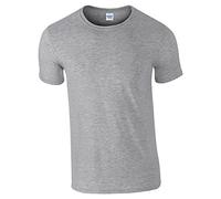 (2XL, Sport Grey (RS)) Gildan Mens Short Sleeve Soft-Style T-Shirt