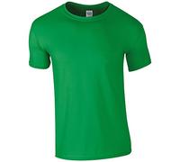 GILDAN Mens Short Sleeve Soft-Style T-Shirt (4XL) (Irish Green)