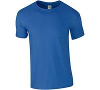Gildan Mens Short Sleeve Soft-Style T-Shirt (4XL) (Royal)
