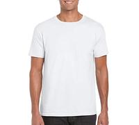 Gildan Mens Short Sleeve Soft-Style T-Shirt - grey - Large