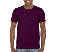 Gildan Mens Short Sleeve Soft-Style T-Shirt - grey - Large