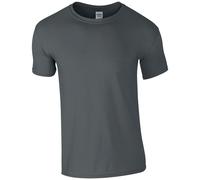Gildan Men's Short Sleeve Soft-Style T-Shirt in Charcoal | Size: 3XL Gildan Charcoal 3XL