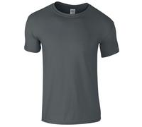 Gildan Men's Short Sleeve Soft-Style T-Shirt in Charcoal | Size: 4XL Gildan Charcoal 4XL