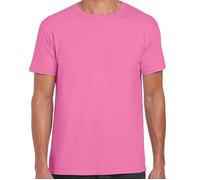 Gildan Men's Short Sleeve Soft-Style T-Shirt in Dark Pink | Size: 2XL Gildan Dark Pink 2XL