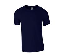 Gildan Men's Short Sleeve Soft-Style T-Shirt in Mid Navy | Size: 3XL Gildan Mid Navy 3XL