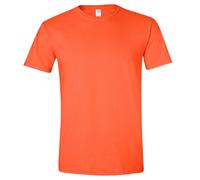 Gildan Men's Short Sleeve Soft-Style T-Shirt in Orange | Size: 4XL Gildan Orange 4XL