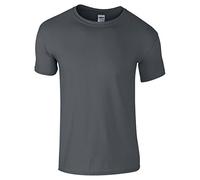 Gildan Mens Short Sleeve Soft-Style™ T-Shirt (M) (Dark Heather)